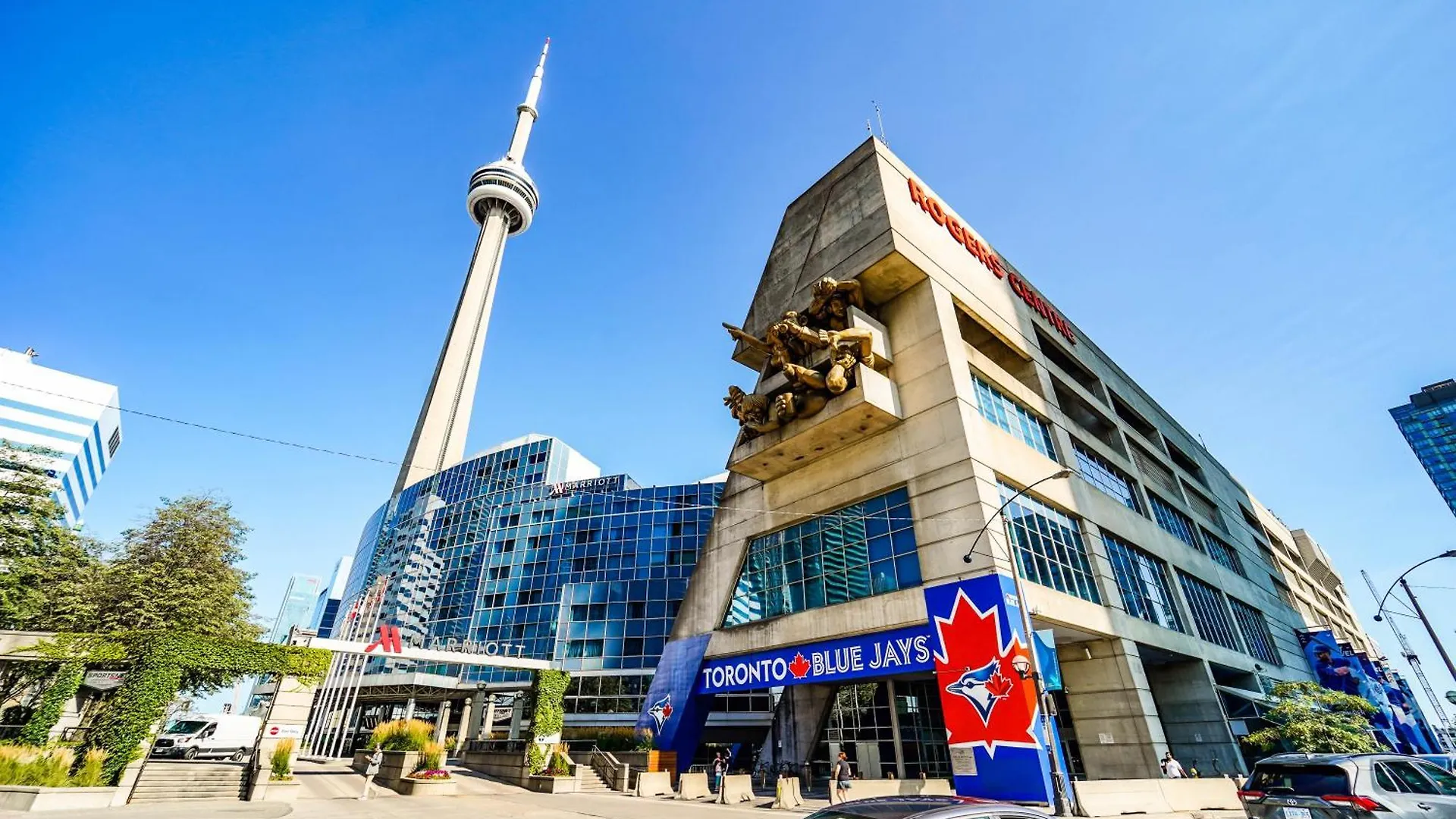 Daire RHD Luxury Condos-Downtown, CN Tower, Metro Toronto Convention Centre, Rogers Centre, Free Parking Kanada